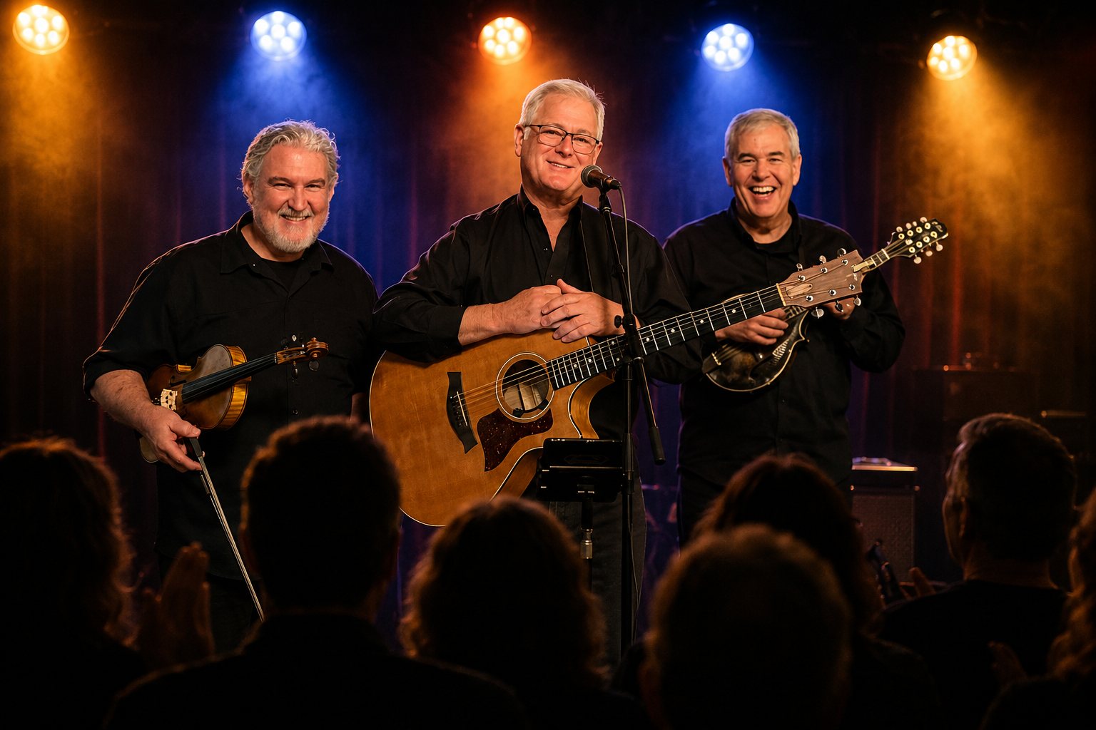 Sandy Shugart and the January Band before an audience